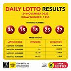 latest lottery draw
